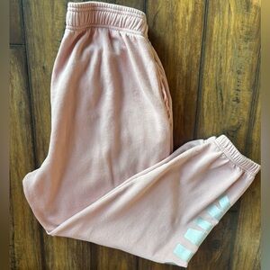 PINK Victoria's Secret Light Pink Joggers With Pockets